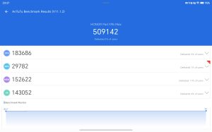 Recensione HONOR Pad X9 Max 39 Screenshot 20260727 232734 com antutu ABenchMark ActivityTestResult