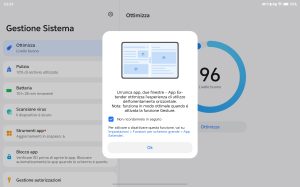 Recensione HONOR Pad X9 Max 107 Screenshot 20260727 232944 com hihonor systemmanager OneClickOptimizeActivity