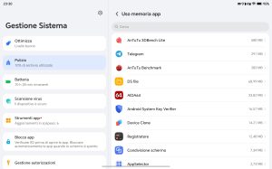 Recensione HONOR Pad X9 Max 112 Screenshot 20260727 233000 com hihonor systemmanager AppManageActivity