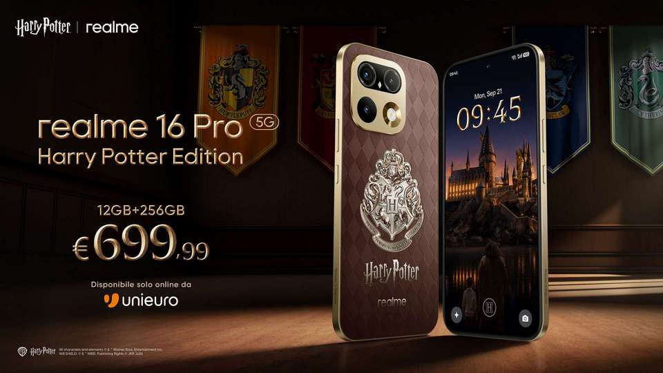 realme lancia il realme 16 Pro 5G Harry Potter Edition 8 16 9