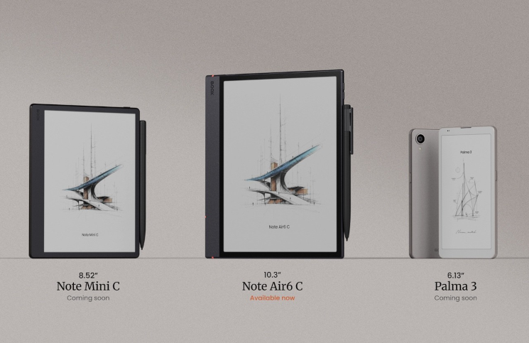 BOOX Note Air6 C Note Mini C Palma 3