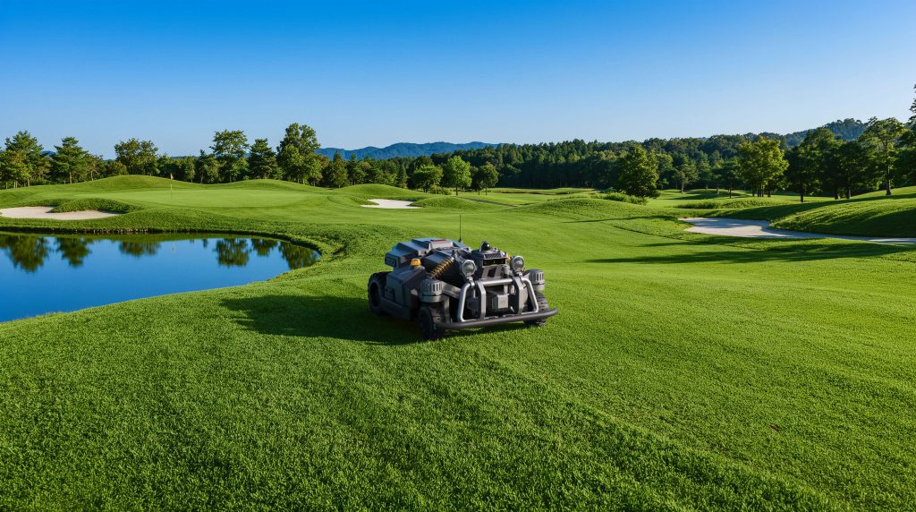 IFA 2026 - MAMMOTION spinge oltre ogni limite il taglio robotizzato del prato, per privati e professionisti 16 Maston Flail Golf Course