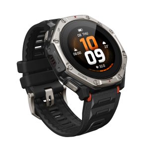 Amazfit presenta il primo orologio sportivo al mondo con display AMOLED dotato di un sistema a doppia alimentazione solare 17 T Rex Dual Solar Global Special Rendering 02 Black