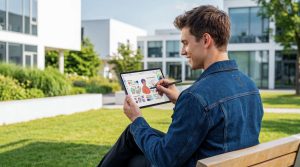 TCL TAB A1 Lifestyle Sketching