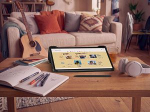 TCL TAB A1 NXTPAPER Lifestyle TCL Note app with T Pen 2 and flipcase