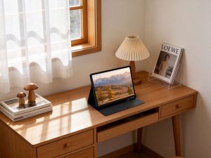 TCL TAB A1 Plus Flip Case viewing