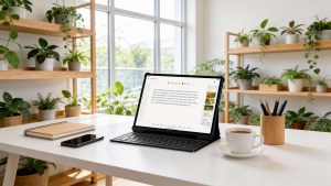 TCL TAB A1 Plus Keyboard case 2