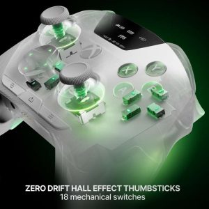 SteelSeries presenta AEON PRO: il primo controller per xbox e pc con base di ricarica e switch rapido 14 aeon pro white etail img 06