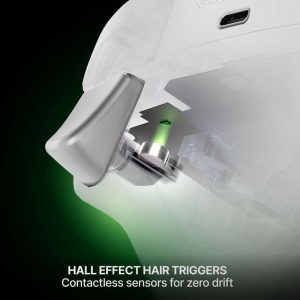 SteelSeries presenta AEON PRO: il primo controller per xbox e pc con base di ricarica e switch rapido 16 aeon pro white etail img 08