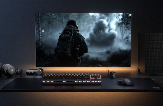 SteelSeries scatena tutta la potenza della banda ultra-larga con i nuovi mouse Sensei Pro e Rival Pro 4 sensei pro black context