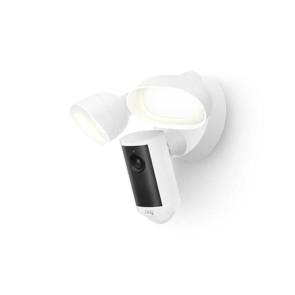Ring annuncia quattro nuove videocamere 4K e una videocamera Pan-Tilt per interni 7 Floodlight Camera