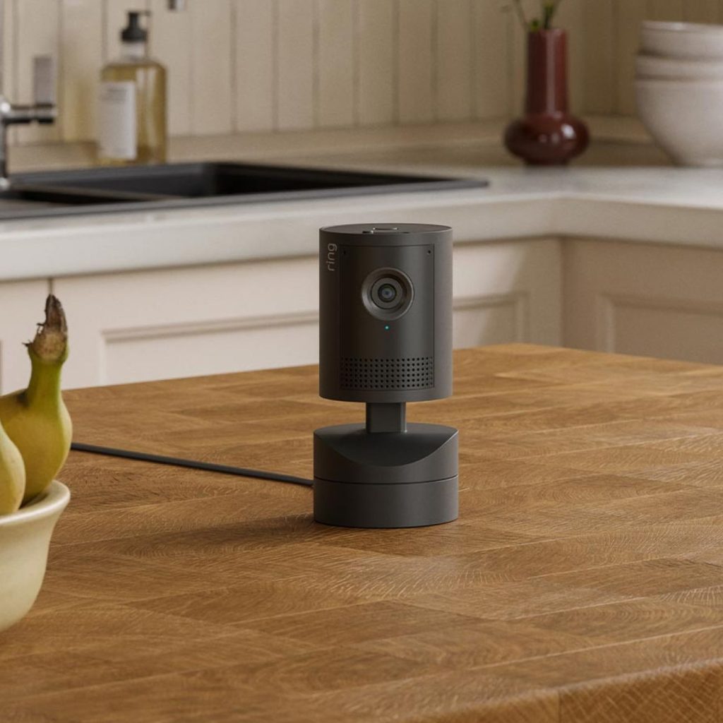 Ring annuncia quattro nuove videocamere 4K e una videocamera Pan-Tilt per interni 9 Pan Tilt Indoor Camera