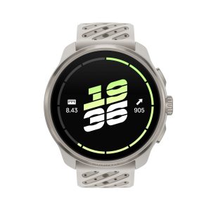 Suunto Race 3S Feather Gray Front view Feather Gray watchface