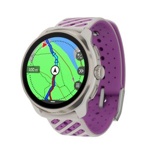 Suunto Race 3S Feather Purple Perspective quarter right Map