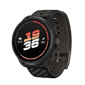 Suunto Race 3S Titanium Black Perspective quarter right Titanium Black watchface