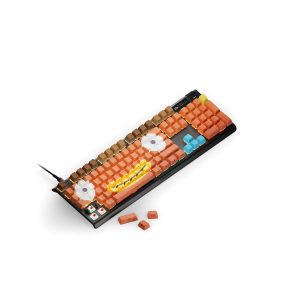 pbt keycaps fortnite us fishstick iso 2x caps off