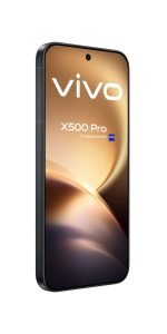 vivo X500 Pro ITA Moonlit Black Angle 1