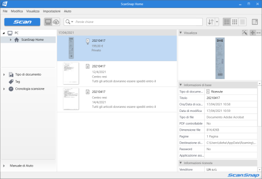 Recensione Fujitsu ScanSnap ix1400 41