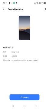 Recensione realme C21 98