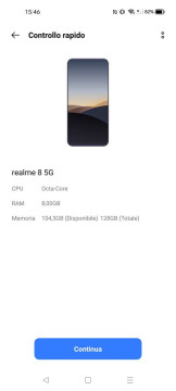 Recensione realme 8 5G 107
