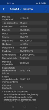 Recensione realme 8 28