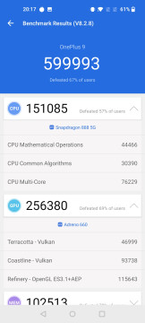 Recensione OnePlus 9 38