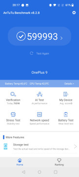 Recensione OnePlus 9 40