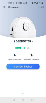 Recensione ECOVACS DEEBOT T9 87