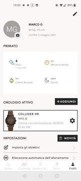 Recensione Fossil Hybrid HR 75