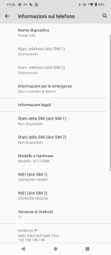 Recensione Wiko Power U20 61