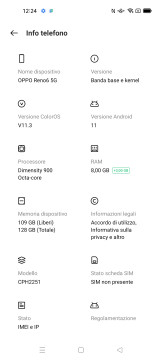 Recensione Oppo Reno6 5G 75