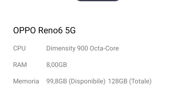 Recensione Oppo Reno6 5G 113