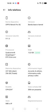 Recensione Oppo Reno6 Pro 5G 75