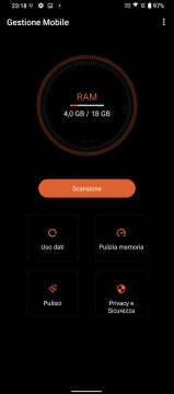 Recensione ROG Phone 5s Pro 138