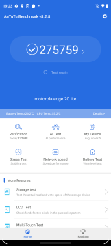 Recensione motorola edge 20 lite 44