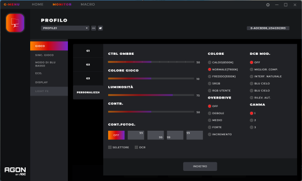 Recensione AOC CU34G3S/BK 39