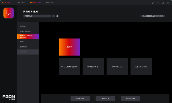 Recensione AOC CU34G3S/BK 41