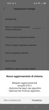 Recensione Amazfit GTR 3 75