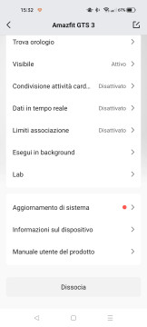 Recensione Amazfit GTS 3 81