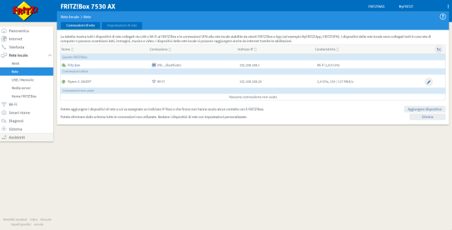 Recensione FRITZ!Box 7530 AX con Wi-Fi 6 50