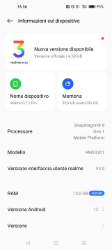 Recensione realme GT 2 Pro 106