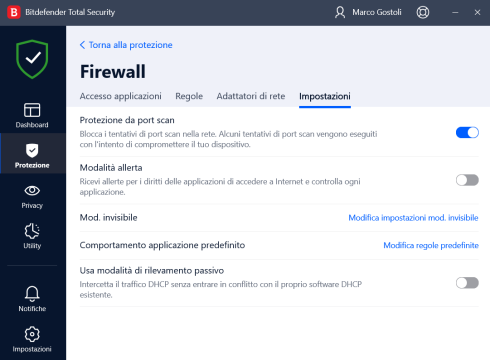 Recensione Bitdefender Premium Security 44