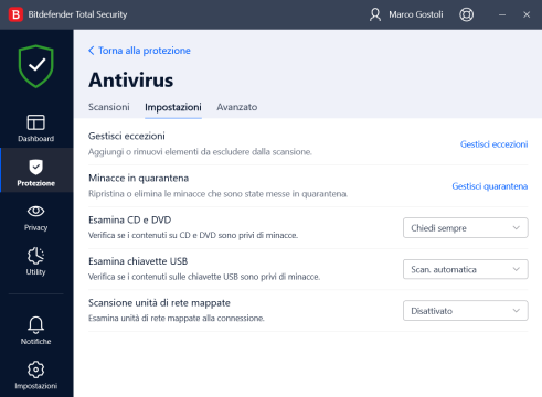 Recensione Bitdefender Premium Security 33