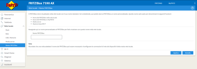 Recensione AVM Fritz!Box 7590 AX 58