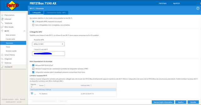 Recensione AVM Fritz!Box 7590 AX 61