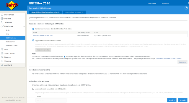 Recensione AVM Fritz!Box 7510 46