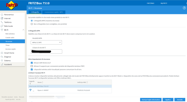 Recensione AVM Fritz!Box 7510 51