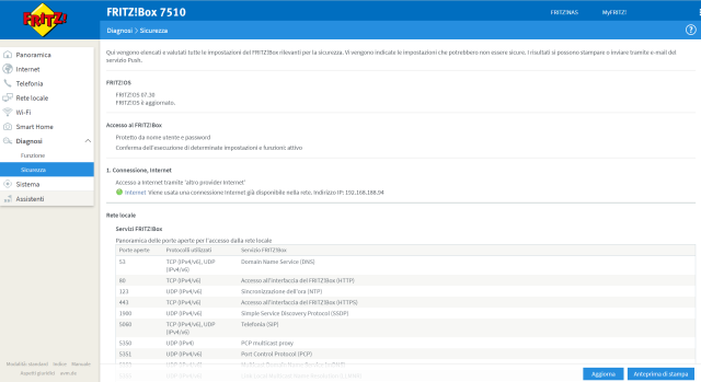 Recensione AVM Fritz!Box 7510 58