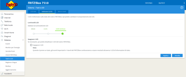 Recensione AVM Fritz!Box 7510 68