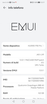Recensione Huawei P50 Pro 75